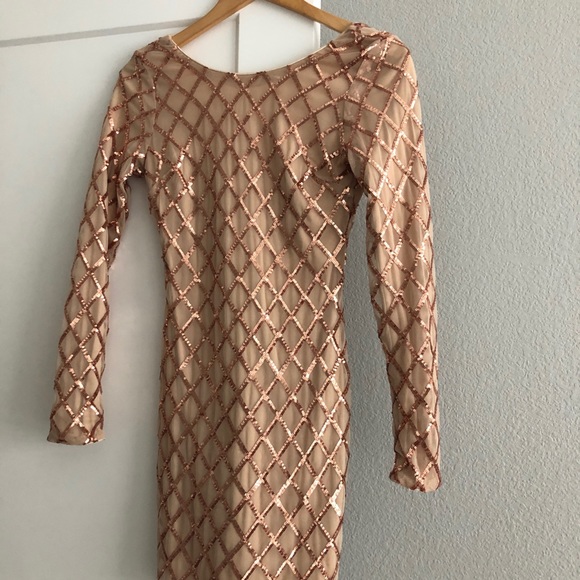 Forever 21 Sequin Bodycon Mini Dress - Picture 4 of 6